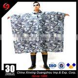Camouflage Rain Poncho/Camouflage Raincoat/military White Raincoats thumbnail-1