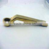 Offset Striking Box Wrench 27~120mm Hammer Striking Spanner Alloy Non Sparking Hand Tools Brass Spanner thumbnail-2