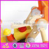 Новый дизайн 2016 года. Детский деревянный игрушка - гайка, которую можно самому собрать (DIY), с возможностью перестановки деталей W03C023 thumbnail-6