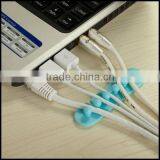 Wire Cord Plastic Cable Tidy Holder Drop Clip Organizer Line Fixer Winder,custom Plastic Cable Holder Clips Manfuacturer thumbnail-3