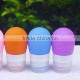 Leak-proof Lotion Container Mini Silicone Travel Botle BPA Free Soft Squeeze Tubes For Cosmetics thumbnail-1