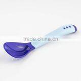 2017 New Products Baby Goods Temperature Sensitive Plastic Baby Feeding Spoon Fork, Baby Gift thumbnail-2