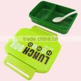 Plastic Lunch Box With Water Bottle thumbnail-2