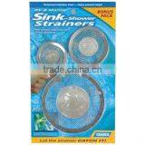 3 in 1 Stainless Steel Sink Strainers for Standard Drain Opening thumbnail-1
