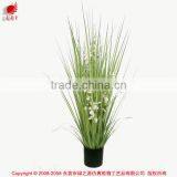 110 / 140 / 170cm Artificial Grass Potted Onion Grass With Orchid Flowers for Indoor Decoration Pots Plant thumbnail-1