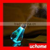 UCHOME Innovative Color Changing LED Light of Bulb Ultrasonic Air Humidifier thumbnail-1