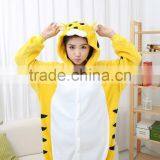Flannel Cartoon Adult Animal Jumpsuit Animal Pajamas Jumpsuit Tiger Design thumbnail-5