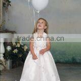 Light Pink Ball Gown Spaghetti Strap Kids Clothes and Dress thumbnail-2