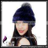 CX-C-239 2016 New Mink Fur Women Russian Style Winter Fur Hat With Pom Pom thumbnail-1