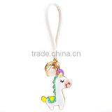 New Stylish Cartoon Wristband Keychain,cute Ladies Car Key Holders,horse Bag Jewelry Dangles thumbnail-5