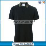2016 newly summer logo collar polo shirts wholesale china