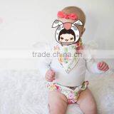 Newborn Girl Nappy Cover Floral Bloomer Cotton Print Fabric China Supplier thumbnail-4