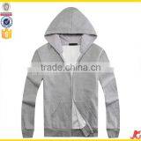 OEM/ODM Wholesale Contrast Color OEM Service Men's Zipper-up Hoodies With Your Own Logo KHI-003 thumbnail-3