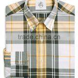 Men's Floral Print Casual Shirt With Blue Attached Inside Collar and Cuff thumbnail-2