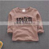 Children Long Sleeve t Shirt and Blank Printing Boys t Shirt Tee thumbnail-4