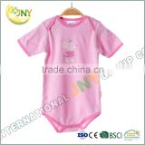 Wholesale Plain Cotton High Quality Lace Onesie Bodysuit for Baby thumbnail-1