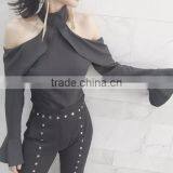 4669 Runwaylover High Waist Sexy New Design off Shoulder Sexy Top thumbnail-3