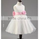 Bestdress Kids Baby Girls Toddler Princess Pageant Party Tutu Lace Bow Flower Floral Dress thumbnail-2