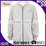 Oeko-Tex Standard 100 Cotton Fleece Men Thin Gym Hoodie thumbnail-6