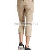 Wholesale Cheap New Style Hot Sale OEM Service Men Khaki Capri Jogger Pants thumbnail-4