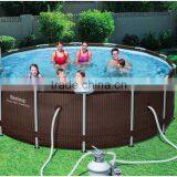 Bestway 3.66 m x 1.0 m Cane Circular Swimming Pool thumbnail-2