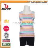 Custom Sleeveless Shirt and Shorts European Clothes Kids Wholesale From China thumbnail-1