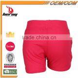 Best Selling Comfort Cotton Elastic Girls Sports Sweat Shorts With OEM ODM thumbnail-3