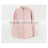 Linen/Cotton Mandarin Collar Long Sleeve Blouse/casual Shirts for Women thumbnail-2