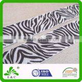 Wholesale Satin Face Silk Screen or Dye Sublimation Custom Print Fold Over Elastic thumbnail-2