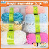 China Yarn Supplier Cheap Wholesale High Quality Double Acrylic Yarn 100% With 50 Gram for Hand Knitting thumbnail-6