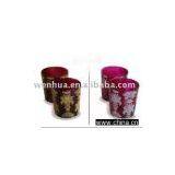 Velvet Glass Candle Holder thumbnail-1