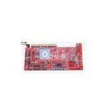 Red Four Layer FR-4 CEM-3 PCB, High Density Multilayer Printed Circuit Board thumbnail-1