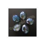 Oval Chinese Cut Crystal Beads thumbnail-1