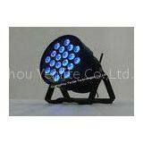 Portable Wireless LED Stage Light , DMX LED Par Can For Outdoor Wedding
