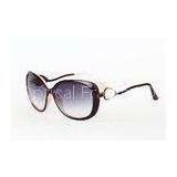 Multi Colored Acetate Frame Sunglasses Womens With Heart Pattern , Full Rim thumbnail-1