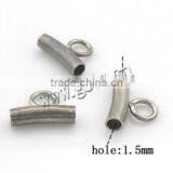 New Stainless Steel Tube Gold Plated Beads thumbnail-1