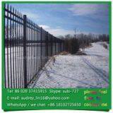 Most Popular Euro Style Curved Skew Modular Metal Fence thumbnail-3