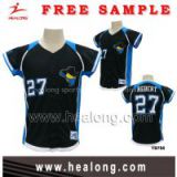 Healong Blue and Black Color Rugby Jersey
