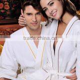 Home and Hotel Couples 100 Cotton Waffle Bathrobe thumbnail-1