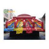 Jungle Animals PVC Tarpaulin Commercial Inflatable Slide for Water Pool In Summer 10x7x6m thumbnail-1
