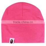 Wholesale Plain Knit Cotton Baby Beanie Hat thumbnail-5