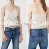 China Bulk Wholesale Clothing Ladies New Design Fashion Crochet Top thumbnail-1