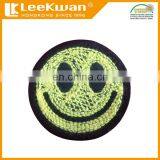 Felt Emoji Smile Face Chenille Patch, Embroidered Sew on Smile Face Towel Patch,Chenille Emoji Logo Patch thumbnail-3