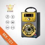 Off-the-shelf Portable Wooden Bluetooth Speaker Christmas PartyK Song Exclusive Speaker thumbnail-3