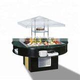 Counter Top Salad Bar/Salad Prep Refrigeration/Display Salad Refrigerator Showcase