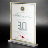 A4 A5 clear acrylic photo picture frame tabletop sign display holder