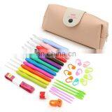 Packed Knitting Tool TPR Thermoplastic Rubber Aluminum Crochet Hook Set for Crochet thumbnail-2