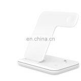 10W Fast Wireless Charger New 3 In 1 Wireless Charger for Smartphone Smart Watch With CE,FCC,ROHS Certificate thumbnail-7