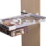 Wardrobe Accessories Multifunction Adjustable Trousers Rack+basket