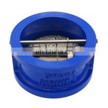 Bundor PN16 Dual Plate DN40-600 Cast Iron Spring Loaded Wafer Check Valve thumbnail-1